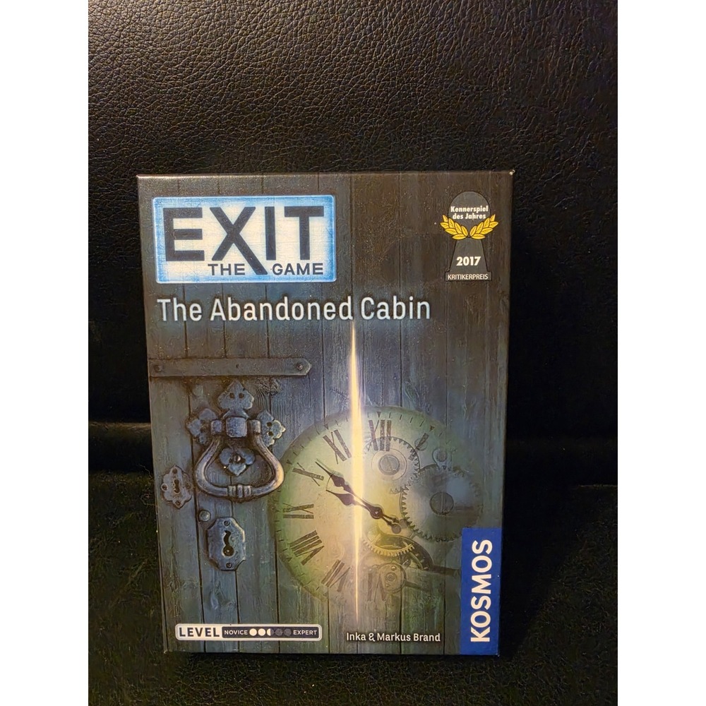 Exit: The Abandoned Cabin, At-Home Escape Room Kosmos Used Has All Pieces